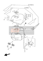 5WXF42503000, Aufklebersatz, Yamaha, 0